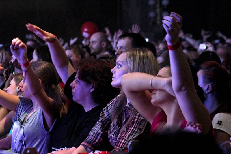 Koncert kapely Kryštof v Prostějově