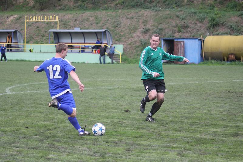 I.B třída skupina A: TJ Sokol v Pivíně – TJ Sokol Klenovice 6:1 (4:0)