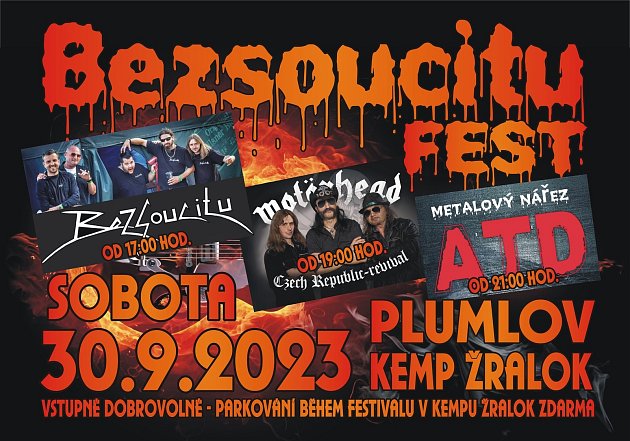 Hudební festival završí v sobotu letošní sezonu v plumlovském kempu Žralok.