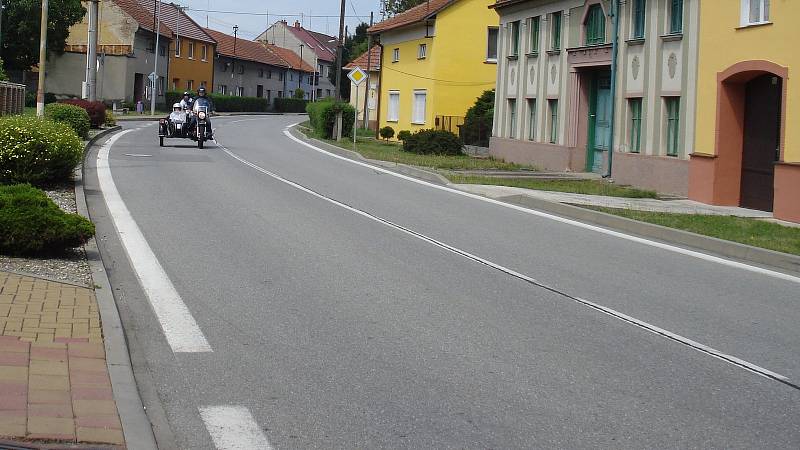 Veterán rallye v Němčicích nad Hanou