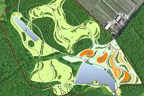 Nové arboretum vznikne v těsném sousedství vojenského újezdu Březina u rybníků Osina a Osinka