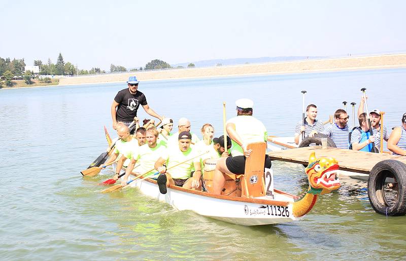 Jedenáctý ročník závodů dračích lodí Plumlovský drak, se uskutečnil v sobotu 31.8. 2019.