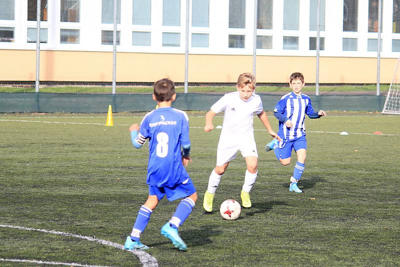 V Prostějově se v neděli 17. listopadu odehrál fotbalový turnaj kategorie U11 za účastí týmů z Olomouce, Přerova, Šumperka nebo Jesence. 17.11. 2019