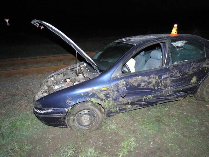 Nehoda mezi Mostkovicemi a Smržicemi skončila lehkým zraněním