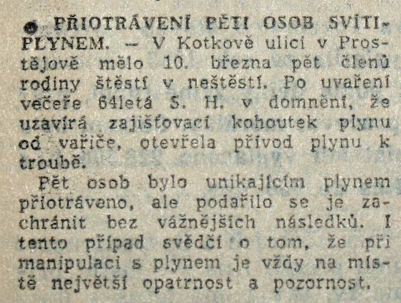 Výstřižek ze Stráže lidu z roku 1966