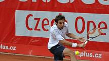 Czech Open v Prostějově. Czech Open v Prostějově. Pujol Marcel Granollers porazil v prvním kole Dominika Hrbatého 7:6 7:5