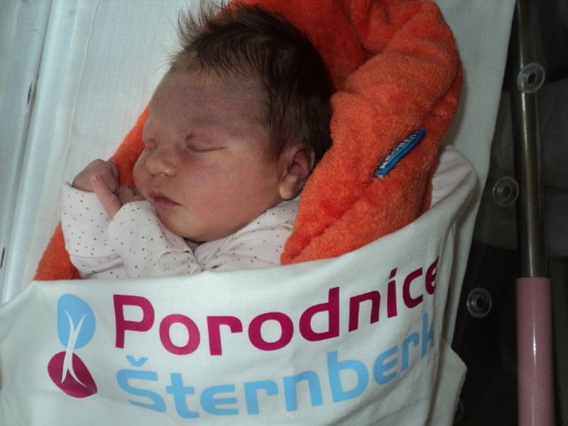 Rozálie Ambrozková, Šternberk, narozena 3. srpna 2021, míra 50 cm, váha 3140 g