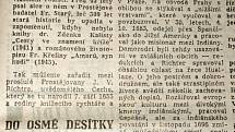 Výstřižek ze Stráže lidu z roku 1966