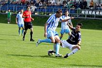 Prostějovští fotbalisté opět bodovali. V sobotu dopoledne na svém hřišti zdolali rezervu Slovácka 3:1.