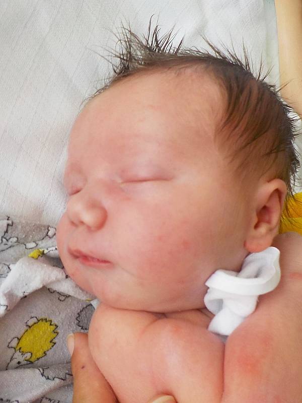 Filip Vévoda, Vřesovice, narozen 11. července 2021 v Prostějově, míra 50 cm, váha 3750 g