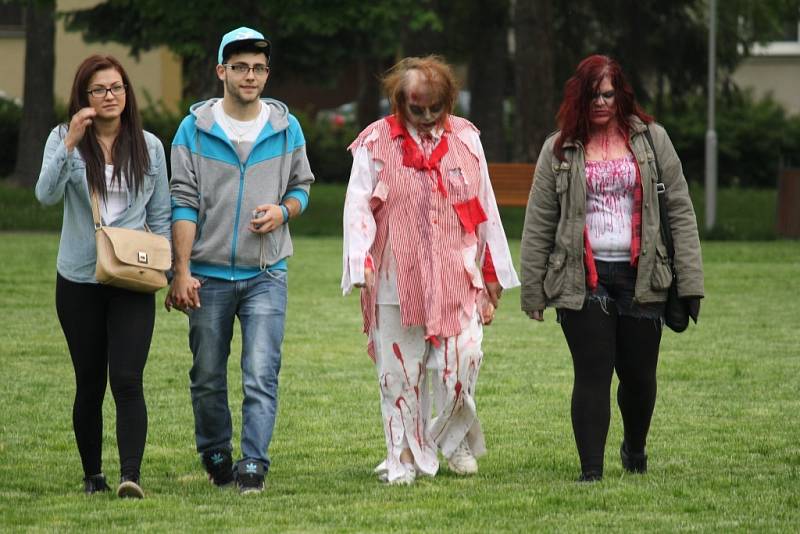 Zombie walk 2015 v Prostějově