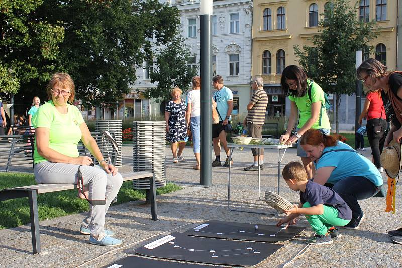 Vesmírné dětské odpoledne na náměstí TGM v Prostějově