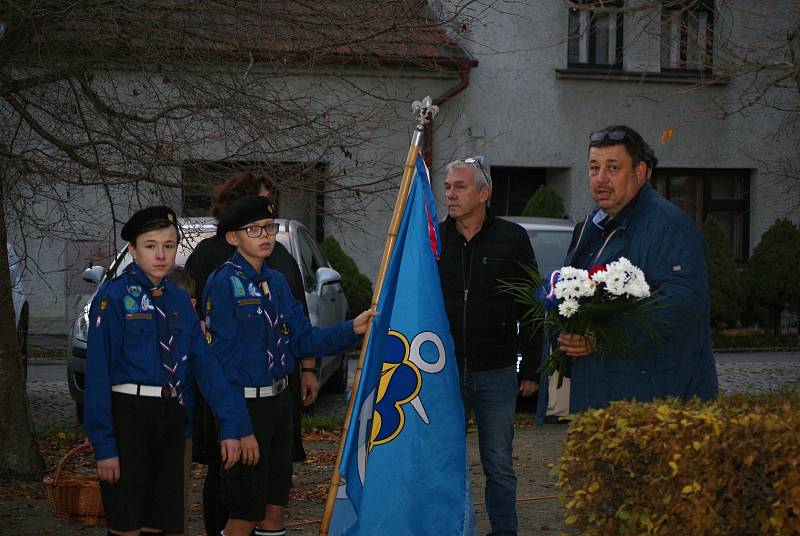 Oslavy 30. výročí sametové revoluce - Plumlov 17. 11. 2019