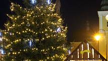 Vánoční strom 2020 v Němčicích nad Hanou
