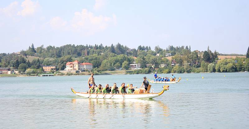 Jedenáctý ročník závodů dračích lodí Plumlovský drak, se uskutečnil v sobotu 31.8. 2019.