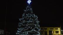 Vánoční strom 2020 v Čelechovicích na Hané
