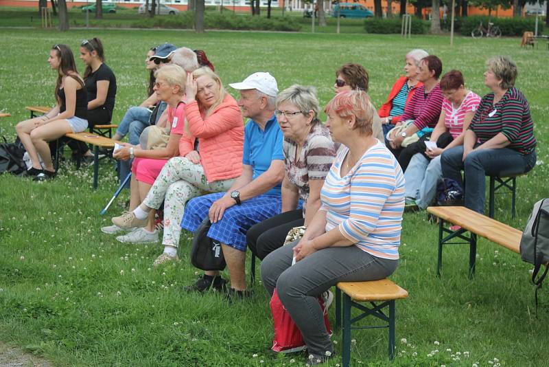 Akce Aktivní senior v prostějovských Kolářových sadech