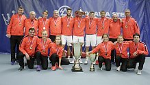 V Prostějově se konalo finále tenisové extraligy mezi domácím týmem a Spartou Praha.  TK Agrofert Prostějov