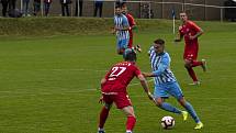 Prostějov (v modro-bílém) remizoval s Brnem 0:0.