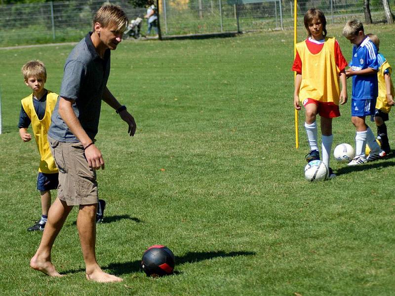 Fotbalový kemp v Olšanech u Prostějova