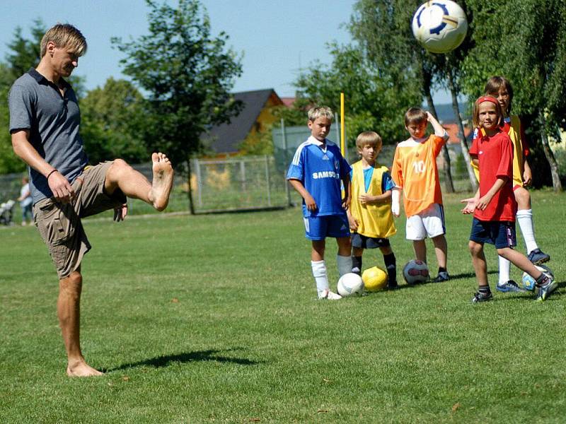 Fotbalový kemp v Olšanech u Prostějova