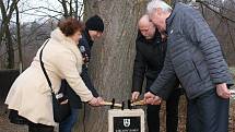 Slavnostní poklepání na základní kámen a oficiální zahájení stavby cyklostezky podél plumlovské přehrady - 27. 1. 2020