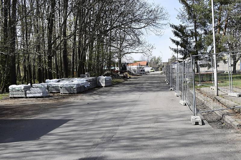 Do prostějovské městské části Vrahovice, se dá momentálně dostat pouze přes centrum města. 16.4. 2020