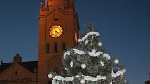 Rozsvěcení vánočního stromu v Prostějově