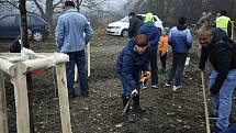 Východní část Prostějova, takzvaný cvikl v Čechůvkách, se stal místem kde se premiérově uskutečnila komunitní výsadba stromů. 13.11. 2021