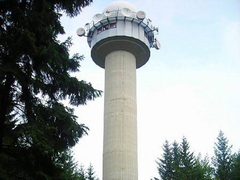 Meteorologický radar na vrchu Skalky u Protivanova 