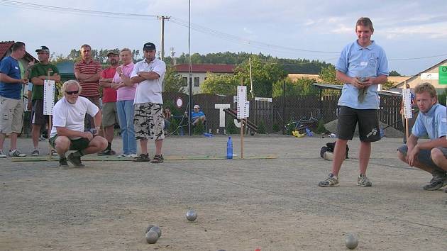 Petanqueový turnaj Krumsínská hroda