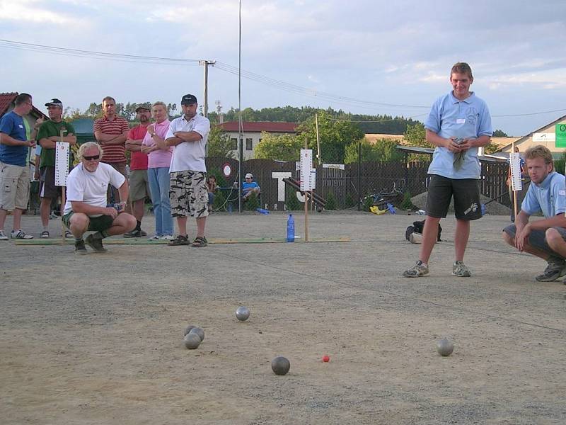 Petanqueový turnaj Krumsínská hroda