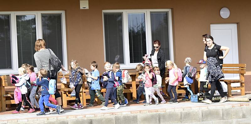 Bohuslavické sportovní dopoledne pro mateřské školy bavilo více než stovku dětí. 27.9. 2021