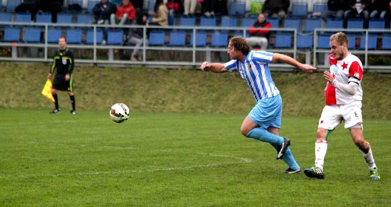 Prostějovští fotbalisté se pro letošní rok rozloučili s domácím trávníkem remízovou bitvou s Kroměříží.