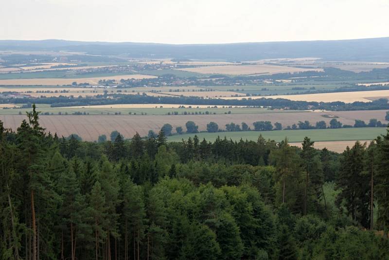 Rozhledna na Kosíři - výhledy