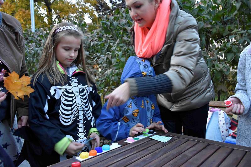 Dýňová stezka odvahy a zručnosti v prostějovských Smetanových sadech - 18. října 2019