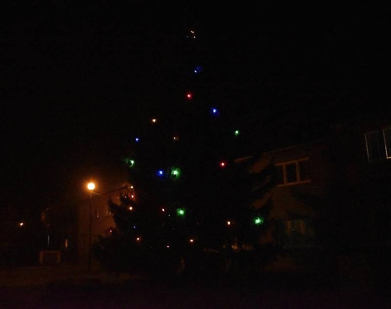 Vánoční strom 2020 ve Stařechovicích