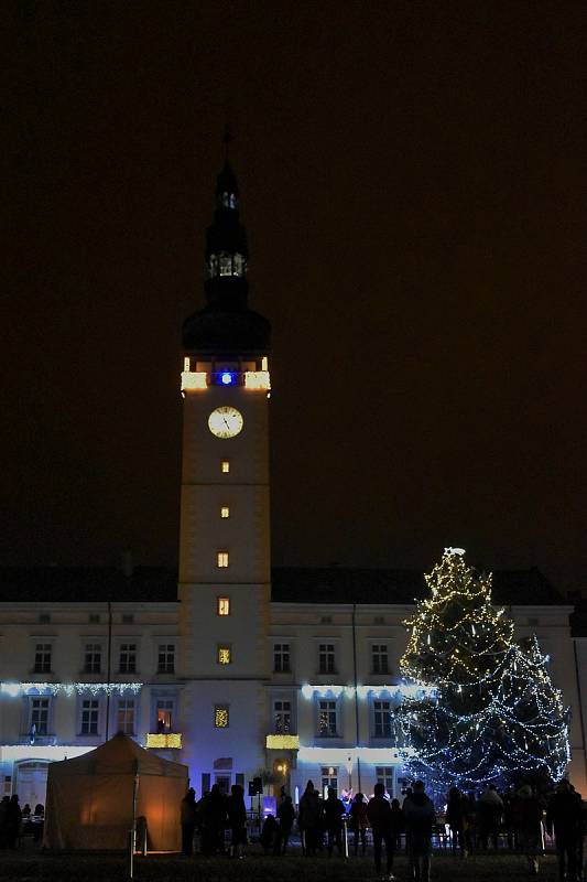 Vánoční strom 2020 v Litovli