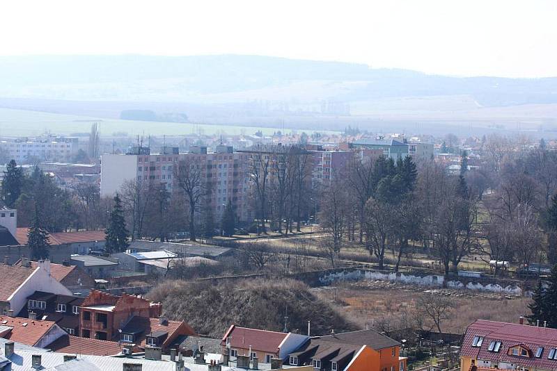 Vyhlídka z prostějovské radniční věže