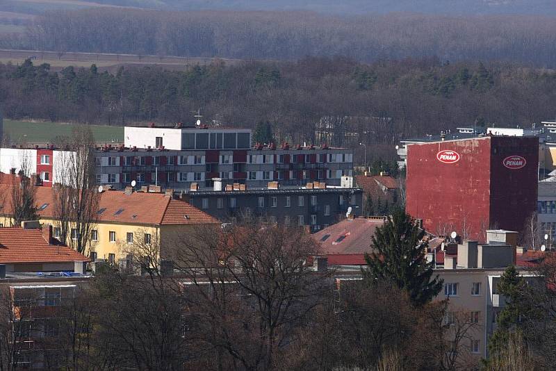 Vyhlídka z prostějovské radniční věže