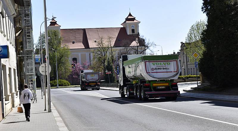 Prostějovská dopravní tepna Vápenice