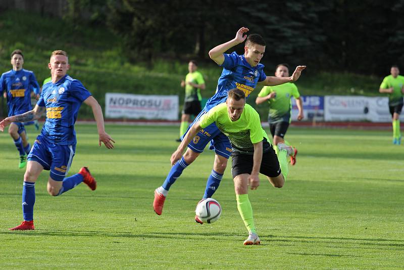 Sport fotbal FNL Varnsdorf - Prostějov