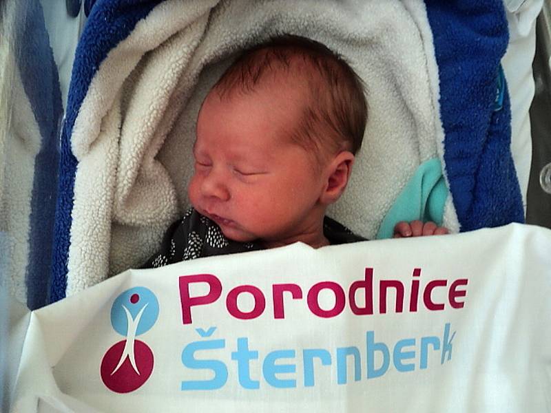 Jakub Hanzl, Šternberk, narozen 24. července 2020, míra 46 cm, váha 2820 g