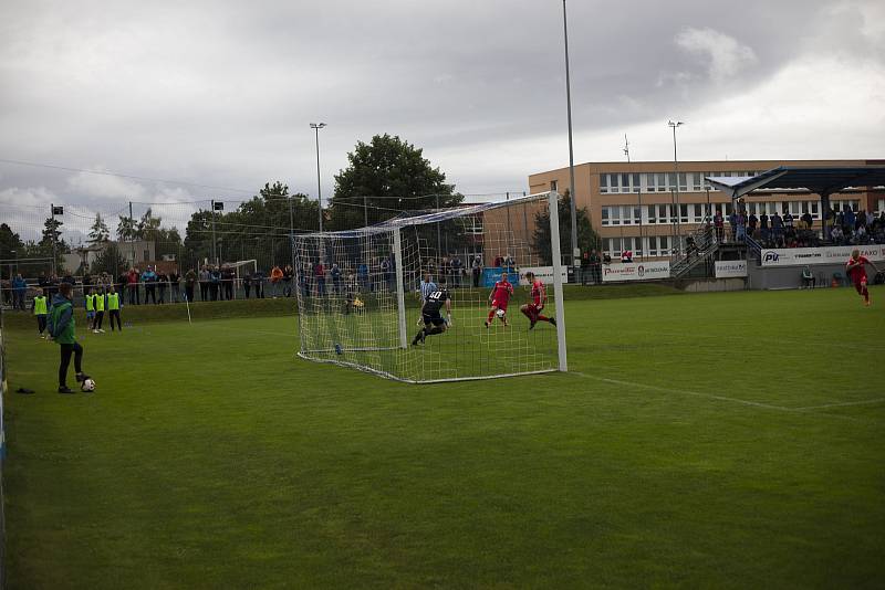 Prostějov (v modro-bílém) remizoval s Brnem 0:0.