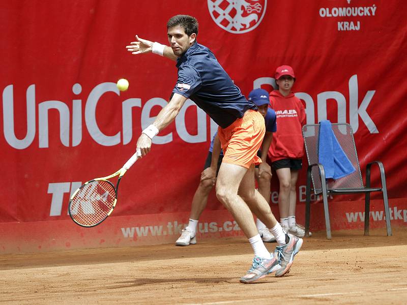 V Prostějově proběhlo finále dvouhry turnaje Czech Open. Federico Delbonis