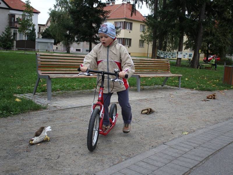 Akce Zdravé město Prostějov v Kolářových sadech