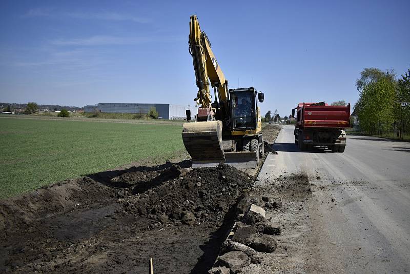 Stavba severního obchvatu Prostějova - 23. 4. 2020