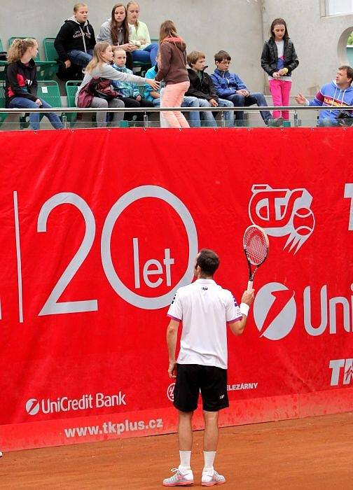 Radek Štěpánek na prostějovském Czech Open