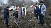 Východní část Prostějova, takzvaný cvikl v Čechůvkách, se stal místem kde se premiérově uskutečnila komunitní výsadba stromů. 13.11. 2021