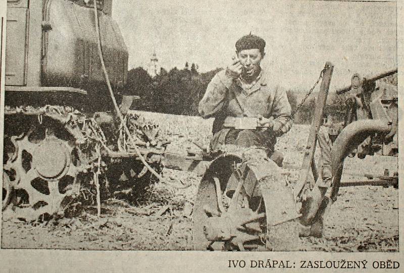 Výstřižek ze Stráže lidu z roku 1966